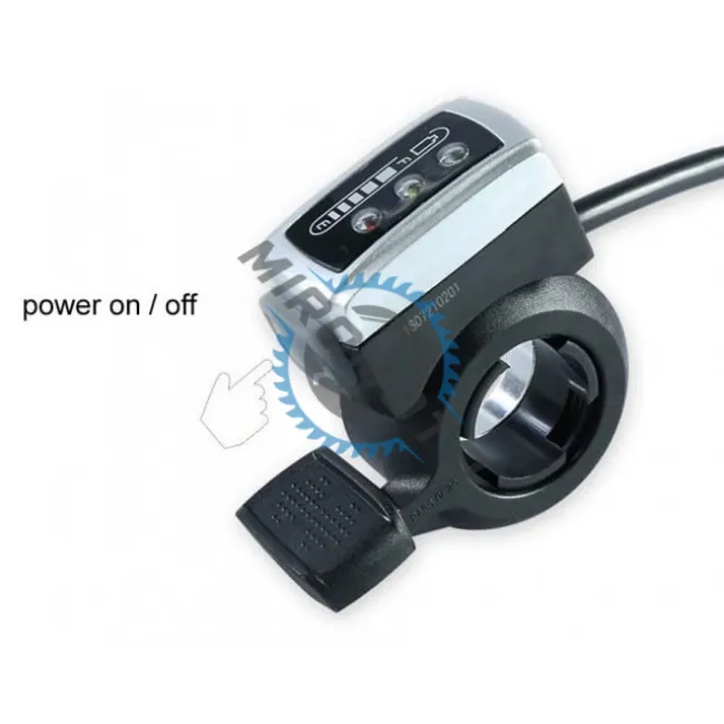 Maneta acceleratie "la deget" bicicleta / trotineta electrica, model 1, 36V