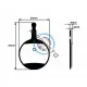 Set placute frana bicicleta disc semimetalic AVID BB5