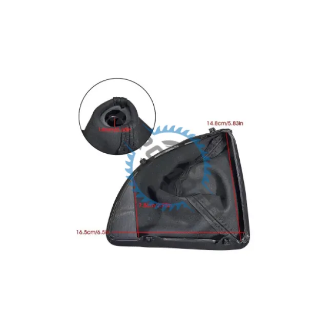 Manson schimbator imitatie piele si maner compatibil BMW cu 2 adaptoare pentru 5 si 6 viteze, seria 5 / 6 / 7 / x5