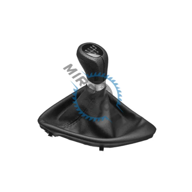 Manson schimbator imitatie piele si maner compatibil BMW cu 2 adaptoare pentru 5 si 6 viteze, seria 5 / 6 / 7 / x5