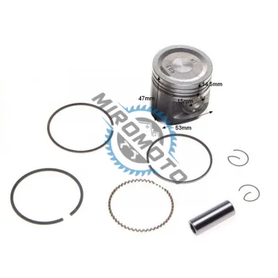 Kit piston atv 250cc (53mm , bolt 15mm) 4T - in 2 pistoane Kit piston atv 250cc (53mm , bolt 15mm) 4T - in 2 pistoane