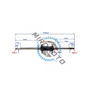 Ax punte spate ansamblu, atv 200cc Ax punte spate ansamblu, atv 200cc