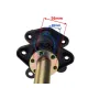 Ax punte spate ansamblu, atv 200cc Ax punte spate ansamblu, atv 200cc