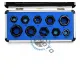 Set extractoare suruburi si piulite, Kraft&Dele KD10268, 10 piese Set extractoare suruburi si piulite, Kraft&Dele KD10268, 10 piese