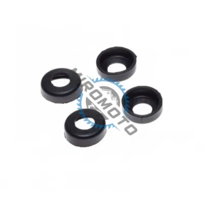 Set 4 protectii cauciuc pentru capat de bara, Atv 70-90-110cc