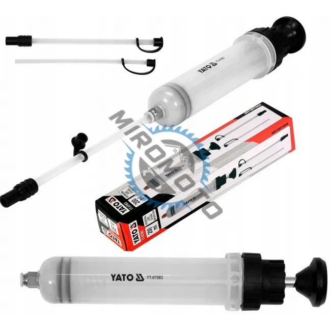 Pompa manuala extractie lichide, Yato YT-07083, 200 ml