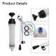 Pompa extractor fluid auto, seringa pentru schimb de ulei cu furtun, aspirator manual de combustibil si umplere, 500ml, transparent, pentru ulei si lichide mecanice Pompa extractor fluid auto, seringa pentru schimb de ulei cu furtun, aspirator manual de combustibil si umplere, 500ml, transparent, pentru ulei si lichide mecanice