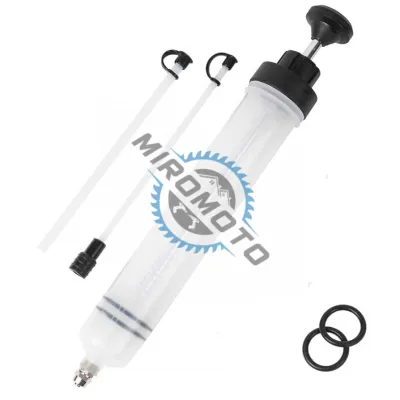 Pompa extractor fluid auto, seringa pentru schimb de ulei cu furtun, aspirator manual de combustibil si umplere, 500ml, transparent, pentru ulei si lichide mecanice Pompa extractor fluid auto, seringa pentru schimb de ulei cu furtun, aspirator manual de combustibil si umplere, 500ml, transparent, pentru ulei si lichide mecanice