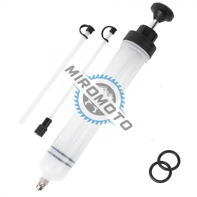 Pompa extractor fluid auto, seringa pentru schimb de ulei cu furtun, aspirator manual de combustibil si umplere, 500ml, transparent, pentru ulei si lichide mecanice Pompa extractor fluid auto, seringa pentru schimb de ulei cu furtun, aspirator manual de combustibil si umplere, 500ml, transparent, pentru ulei si lichide mecanice