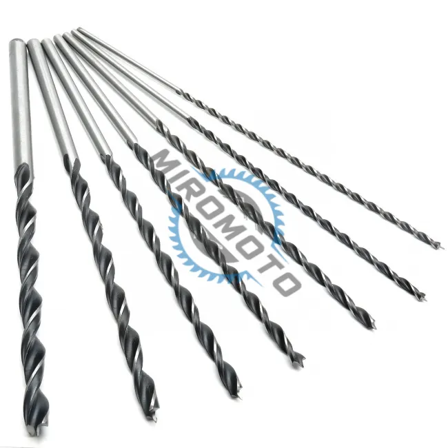 Set 7 burghie cu tija cilindrica pentru lemn, 4-12mm, lungime 300mm, Bebona PTA59007 Set 7 burghie cu tija cilindrica pentru lemn, 4-12mm, lungime 300mm, Bebona PTA59007