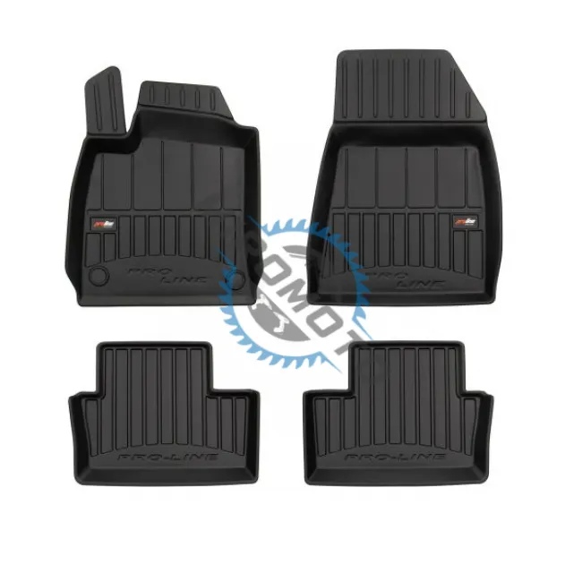 Set 4 covorase auto din cauciuc FROGUM premium, PROLINE 3D, pentru Renault Clio V, an fabricatie 06.2019-, cauciuc TPE, negru Set 4 covorase auto din cauciuc FROGUM premium, PROLINE 3D, pentru Renault Clio V, an fabricatie 06.2019-, cauciuc TPE, negru