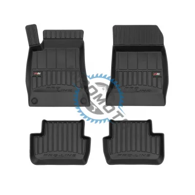 Set 4 covorase auto din cauciuc FROGUM premium, PROLINE 3D, pentru mercedes clasa A (W176) Hatchback, an fabricatie 2012-2018, cauciuc TPE, negru