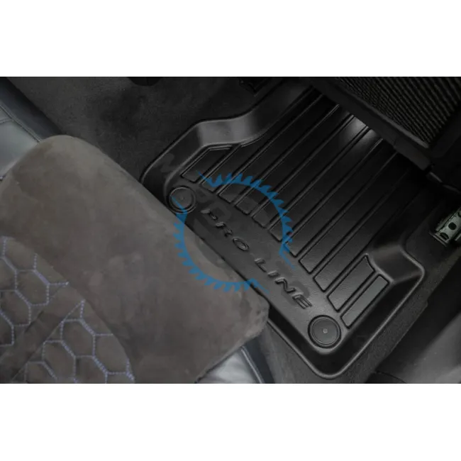 Set 4 covorase auto din cauciuc FROGUM premium, PROLINE 3D, pentru mercedes clasa A (W176) Hatchback, an fabricatie 2012-2018, cauciuc TPE, negru