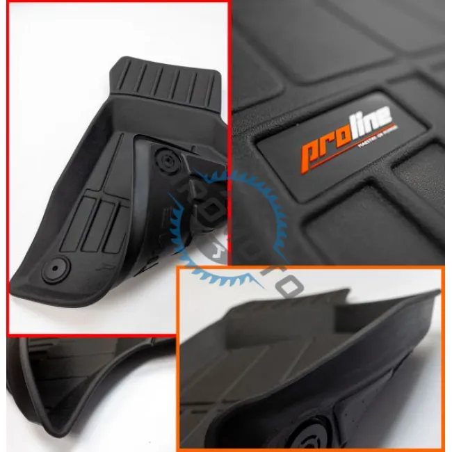 Set 4 covorase auto din cauciuc FROGUM premium, PROLINE 3D, pentru mercedes clasa A (W176) Hatchback, an fabricatie 2012-2018, cauciuc TPE, negru