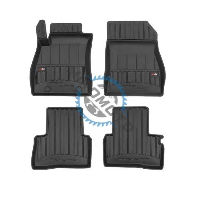 Set 4 covorase auto din cauciuc FROGUM premium, PROLINE 3D, pentru nissan juke, an fabricatie 2010-2019, cauciuc TPE, negru Set 4 covorase auto din cauciuc FROGUM premium, PROLINE 3D, pentru nissan juke, an fabricatie 2010-2019, cauciuc TPE, negru