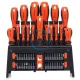 Set surubelnite cu profil PH, plat si torx, Kraft&Dele KD10950, 50 bucati Set surubelnite cu profil PH, plat si torx, Kraft&Dele KD10950, 50 bucati