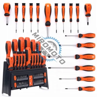 Set surubelnite cu profil PH, plat si torx, Kraft&Dele KD10950, 50 bucati Set surubelnite cu profil PH, plat si torx, Kraft&Dele KD10950, 50 bucati