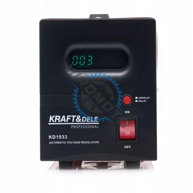 Stabilizator de tensiune, Kraft&Dele KD1933, 2000VA, 230V Stabilizator de tensiune, Kraft&Dele KD1933, 2000VA, 230V