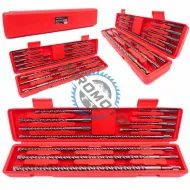 Set burghie pentru beton, Kraft&Dele KD984, SDS-Plus, 5-20 mm, 11 bucati