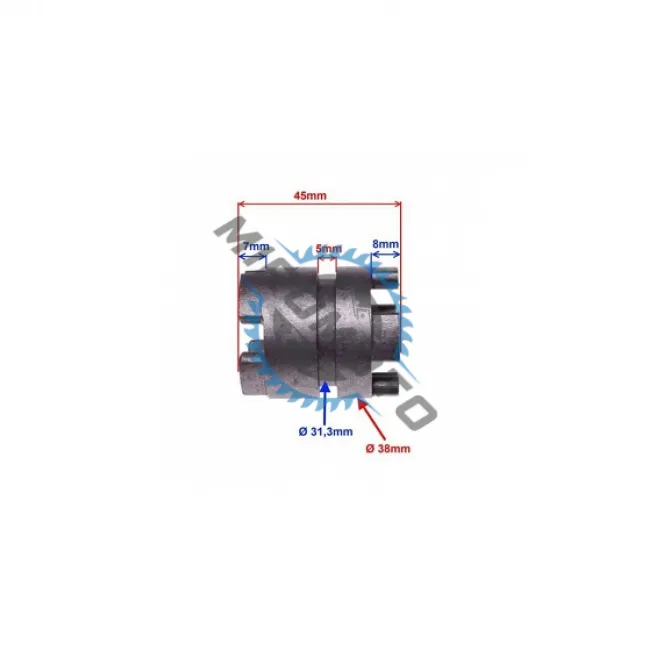 Bucsa de schimbare a vitezelor ATV 250 Bashan BS AC 4T