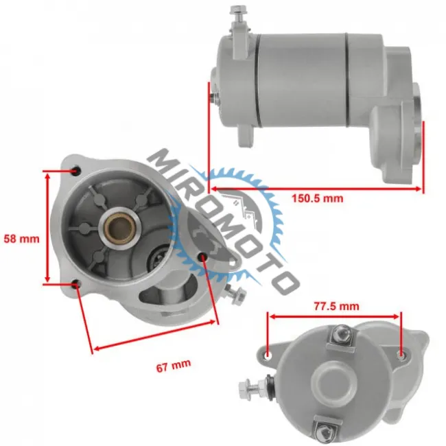Electromotor Atv Polaris 250-400cc