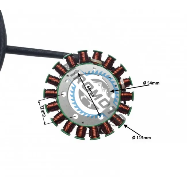 Magnetou / stator aprindere Atv Yamaha YFM 350 / 400 Big Bear / Warrior / Wolverine / Raptor 2000-2013