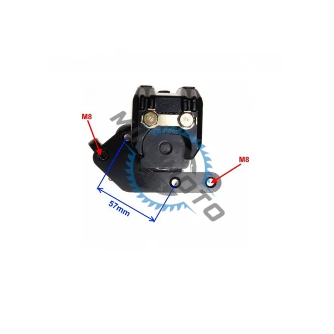 Etrier frana fata atv 150cc XY150ST, negru