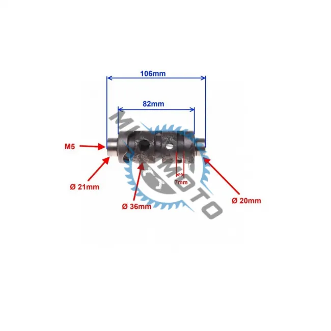 Arbore cu came de schimbare a vitezei Quad ATV 250 STXE