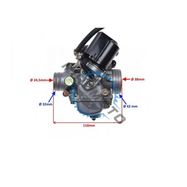 Carburator atv XY150ST GY6 150cc, diametru clapeta acceleratie 22mm