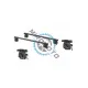 Set 2 bare transversale metalice pentru portbagaj cu cheie, lungime ajustabila pana la 120cm
