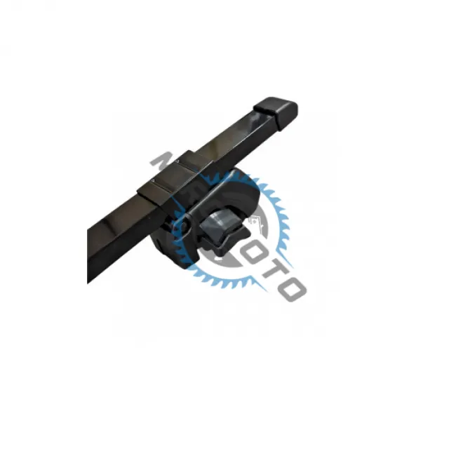 Set 2 bare transversale metalice pentru portbagaj cu cheie, lungime ajustabila pana la 120cm