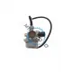 Carburator cu clapeta de soc, atv 110, cross china 110cc, diametru clapeta acceleratie 14.9mm