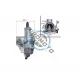 Carburator atv 250ST-9E, diametru clapeta acceleratie 24mm