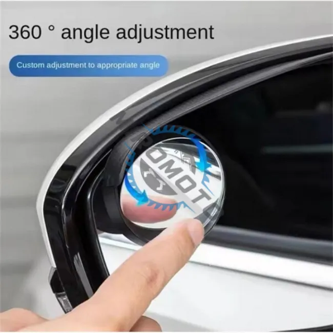 Set 2 oglinzi auto pentru unghi mort, premium, carbon