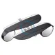 Set 2 oglinzi auto pentru unghi mort, premium, carbon