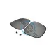 Set 2 parasolare geamuri laterale auto, 44 x 36 cm, protectie uv, negru