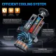 Set 2 becuri auto, Led H7 cu ventilator, 200w, 20000lm, canbus, premium, 9-32v, telecomanda ajustare lumina 6000k, 4300k, 3000k, flash, IP68 Set 2 becuri auto, Led H7 cu ventilator, 200w, 20000lm, canbus, premium, 9-32v, telecomanda ajustare lumina 6000k, 4300k, 3000k, flash, IP68