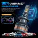 Set 2 becuri auto, Led H7 cu ventilator, 200w, 20000lm, canbus, premium, 9-32v, telecomanda ajustare lumina 6000k, 4300k, 3000k, flash, IP68 Set 2 becuri auto, Led H7 cu ventilator, 200w, 20000lm, canbus, premium, 9-32v, telecomanda ajustare lumina 6000k, 4300k, 3000k, flash, IP68