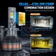 Set 2 becuri auto, Led H7 cu ventilator, 200w, 20000lm, canbus, premium, 9-32v, telecomanda ajustare lumina 6000k, 4300k, 3000k, flash, IP68 Set 2 becuri auto, Led H7 cu ventilator, 200w, 20000lm, canbus, premium, 9-32v, telecomanda ajustare lumina 6000k, 4300k, 3000k, flash, IP68