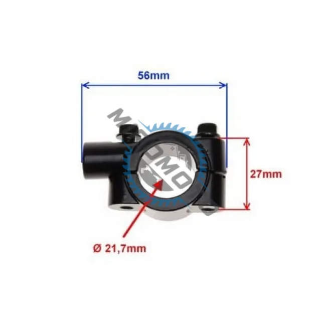 Set adaptor prindere oglinzi colier - surub (Ø 8mm)