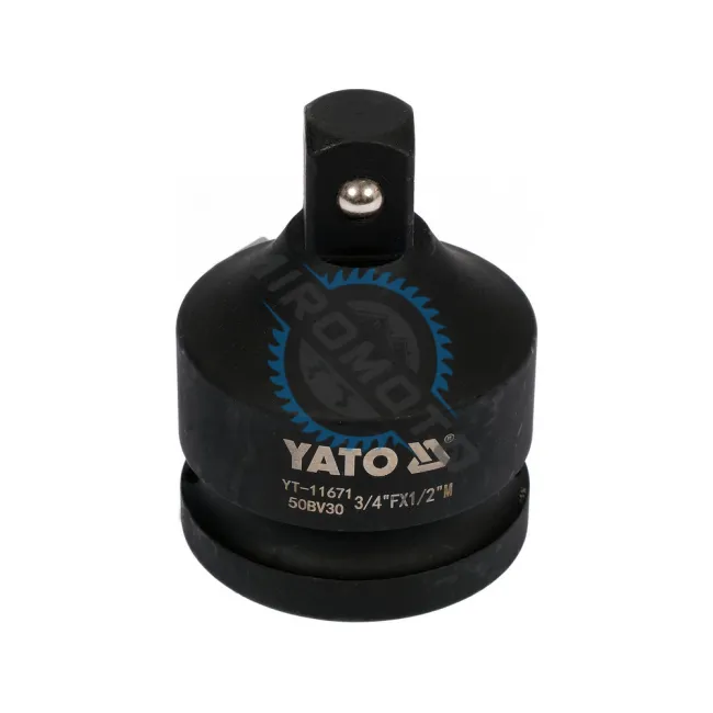 Adaptor patrat interior 3/4 la patrat exterior 1/2 inch, Yato - YT-11671 Adaptor patrat interior 3/4 la patrat exterior 1/2 inch, Yato - YT-11671