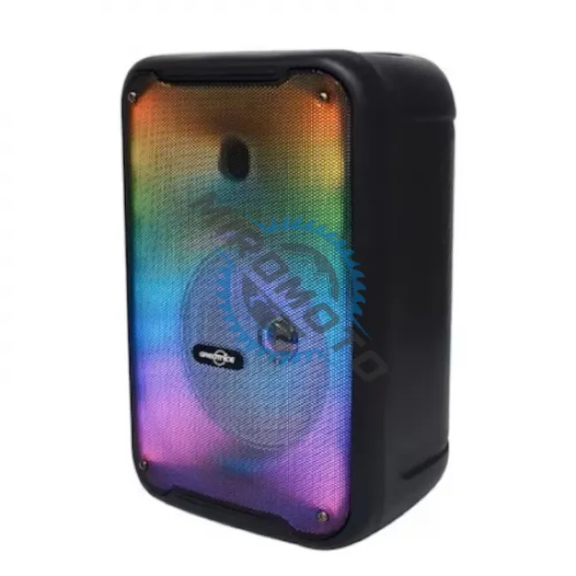Boxa Portabila, Bluetooth, Putere 20W, Lumini LED RGB, Audio HD, FM Radio, USB, AUX, Cititor SD Card, 360x240x190 mm, Negru Boxa Portabila, Bluetooth, Putere 20W, Lumini LED RGB, Audio HD, FM Radio, USB, AUX, Cititor SD Card, 360x240x190 mm, Negru