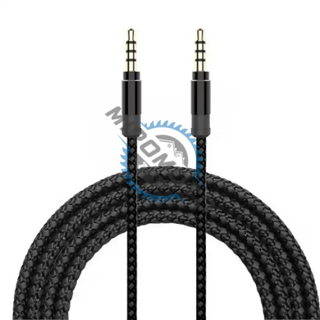 Cablu Auxiliar 3.5mm, lungime 150cm, Negru