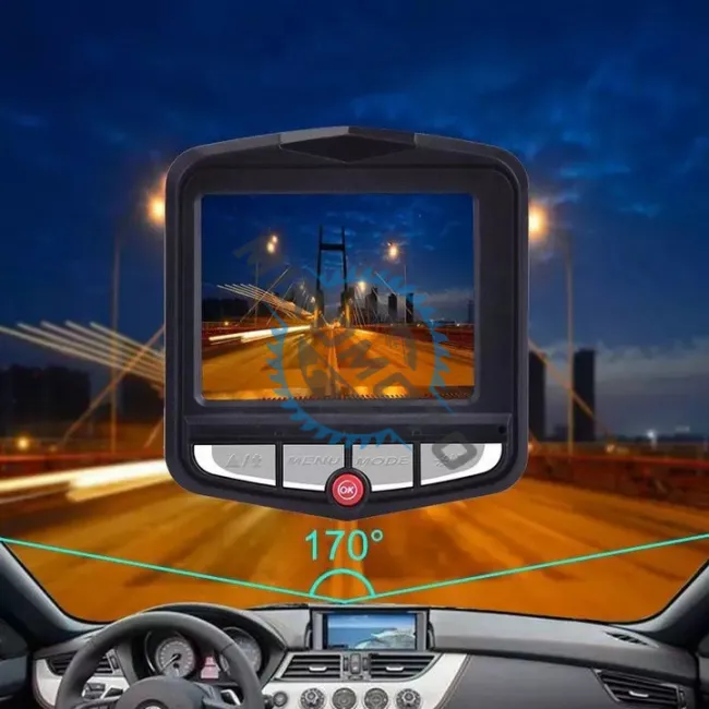 Camera auto DVR, 1080x1920 Full HD, unghi de filmare 170 grade, senzor de miscare, slot card SD, 100 mAh Camera auto DVR, 1080x1920 Full HD, unghi de filmare 170 grade, senzor de miscare, slot card SD, 100 mAh