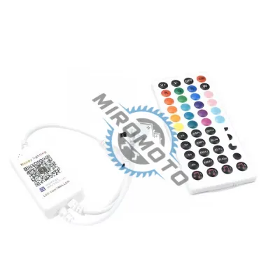 Controller multifunctional pentru banda led cu telecomanda si aplicatie pe telefon Controller multifunctional pentru banda led cu telecomanda si aplicatie pe telefon
