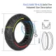 Cauciuc plin pentru trotineta electrica 10x2.5, compatibil Kugoo M4/M4 Pro Zero 10X - Model Tricolor