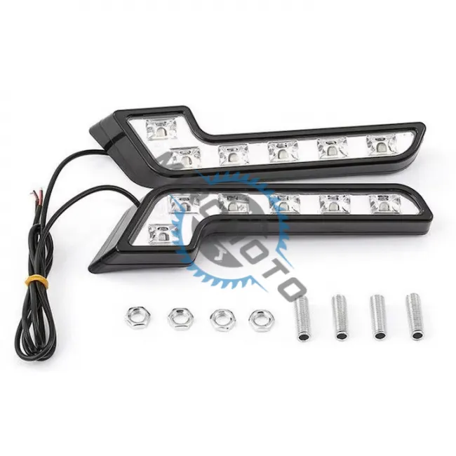 Lumini de zi DRL, proiectoare Led auto, 12v Lumini de zi DRL, proiectoare Led auto, 12v