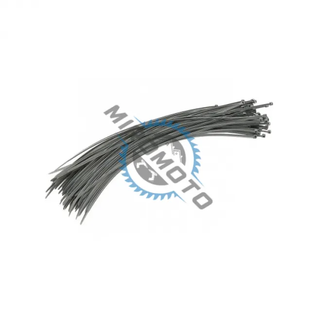Set 100 coliere gri, plastic, dimensiune 380x4.8 mm Set 100 coliere gri, plastic, dimensiune 380x4.8 mm