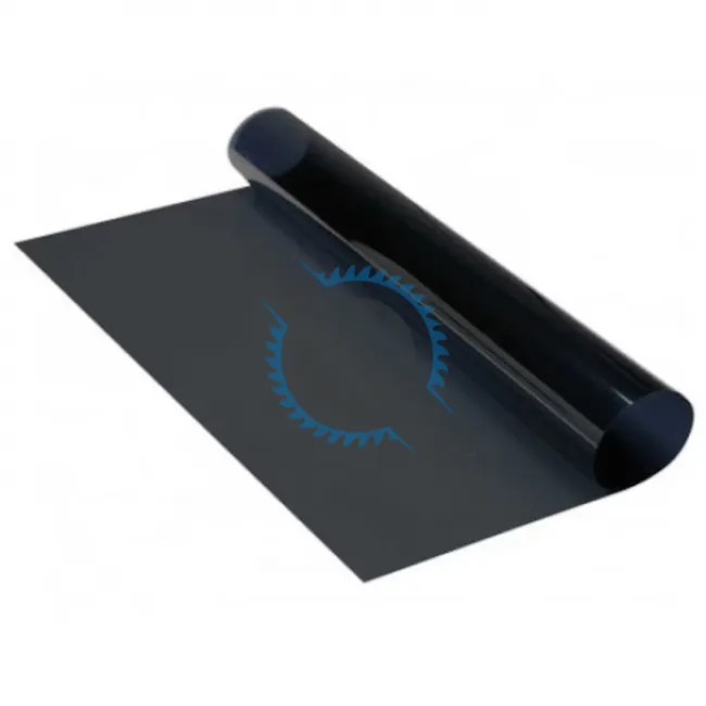 Folie auto super Dark Black, cu transparenta 5%, dimensiune 50x300cm