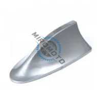 Antena auto ornament coada de rechin, culoare argintiu, fara FM